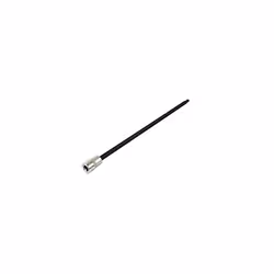 6538 Hex Bit 3/8"D 6mm,Silver