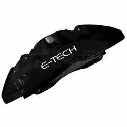 E-Tech Black Wheel Brake Caliper Paint Heat Resistant Car Also For Engine Bay