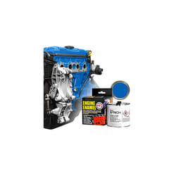 BLUE  CarBike Engine Enamel Paint  250ml