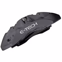 E-Tech Graphite Wheel Brake Caliper Paint Kit Car Motorbike Engine Bay