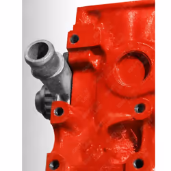 E-Tech Engine Enamel Spray Coating Heat Resistant High Temp Paint Red 400ml