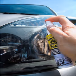 E-Tech Headlight Lamps Lens Restoration Cleaning Repair Kit Set 2x Spray Bottle
