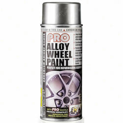E-Tech Pro Alloy Wheel Refurbish Spray Paint Chromium Bright Silver 400ml