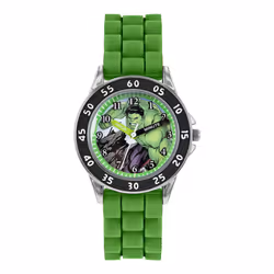 Children's Marvel Avengers Hulk Green Analogue Watch