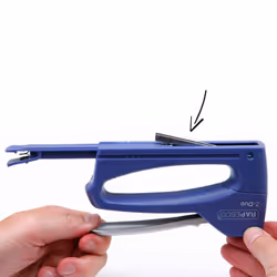 Rapesco Z-Duo Staple Tacker with 300 Staples - Blue - Additional view 2