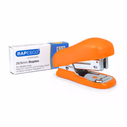 Rapesco Bug Mini Orange Flat clinch