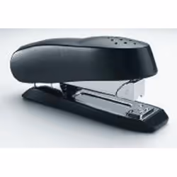 - Executive. heavy duty front loading stapler. - Magazine release button for easy full strip loading. - Magazine safety brake ...