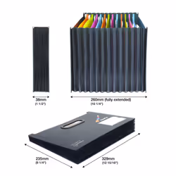 Rapesco 1489 file storage box Black - Additional view 4