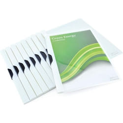 Rapesco ECO Clip File A4 - White - PK10 - 1594