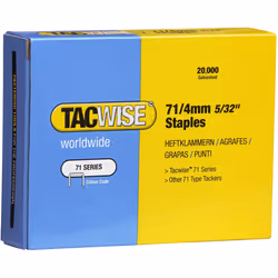 Tacwise 0365 Type 71 / 4mm Staples for Staple Gun (20,000)