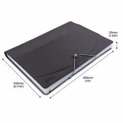 Rapesco 1638 hanging folder A4 Polypropylene (PP) Black 1 pc(s)