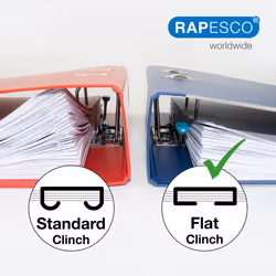 Rapesco 1688 stapler Flat clinch Black - Additional view 4