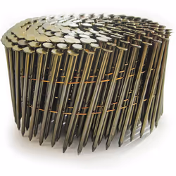 Tacwise 0427 Type 2.5 x 64 mm Bright Flat Top Coil Nails 16 Wire Collated 9000