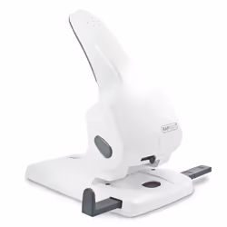 Zero-65; a sleek. stylish and highly capable heavy duty hole punch with a 65 sheet (80gsm) capacity in a white finish. This q ...