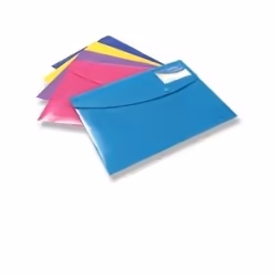 - Durable A4+ "Superline" polypropylene file. in assorted transparent and solid bright colours. - Foldover flap wit ...