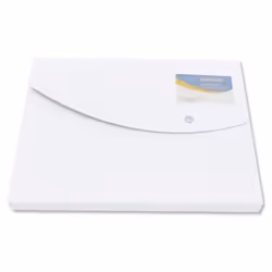 - Practical A4 heavy guage polypropylene file. - Colour co-ordinated press-stud closure and welded sides keeps contents safe ...