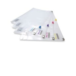 Rapesco Zippi Bag (Plastic Zip) report cover White