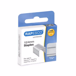 Rapesco R102MBA3 Staples - 10/4mm (Box of 2000)