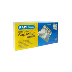 Rapesco Supaclip 60 document clip Stainless steel 100 pc(s)