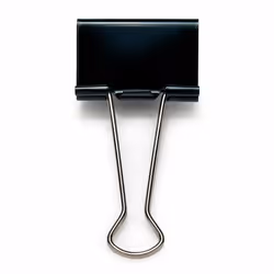 Rapesco Foldbacks Clips are ideal for securing documents together. Their strong body holds papers tightly. and they also feat ...