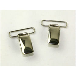 Brace Clip Buckle  Silver - per pack of 2