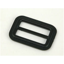 Faux Leather Buckle  Navy Blue - each