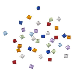 Mirror Squares  Silver - per pack