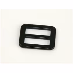 Rectangle Buckle Black - each