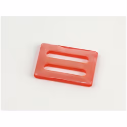 Rectangle Buckle Pink - each