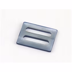 Rectangle Buckle  Blue - each
