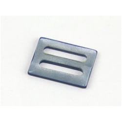 Rectangle Buckle  Blue - each
