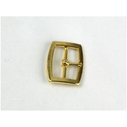 Rectangle Metal Buckle  Gold - each