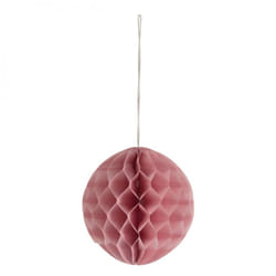 Honeycomb Paper Pom Poms  Mink - per pack of 3