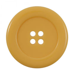 Round Plastic Buttons  Yellow - each