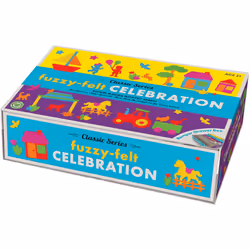 Fuzzy Felt Retro Bumper Box