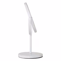 Premier Brands of America Marisha White Metal Swivel Large Table Mirror, color White, size H29 x D13 x W18 - Additional view 3