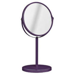 Premier Brands of America Purple Swivel Mirror, color Purple, size H35 x D15 x W19