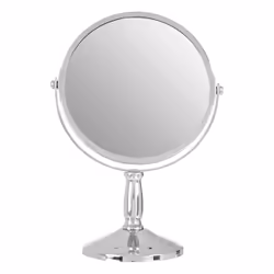 Premier Brands of America Chrome Large Swivel Mirror, color Silver, size H23 x D10 x W17 - Additional view 4