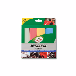 Turtle Wax - Essential Microfibre Cloths (Pack of 4)