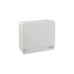 Easy9 Consumer Unit 8 Way No Incomers Surface Mount Enclosure Semi Flush Kit available EZ9E8MCU Metal