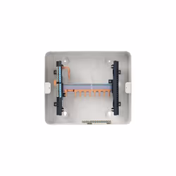 Easy9 Consumer Unit 8 Way No Incomers Surface Mount Enclosure Semi Flush Kit available EZ9E8MCU Metal