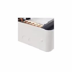 Easy9 Consumer Unit 8 Way No Incomers Surface Mount Enclosure Semi Flush Kit available EZ9E8MCU Metal