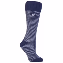 Heat Holders - LadiesThermal Boot Socks in 4 colours 4-8 UK 37-42 eur - 4-8 UK, Indigo