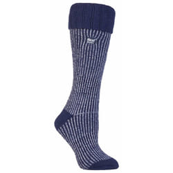 Heat Holders - LadiesThermal Boot Socks in 4 colours 4-8 UK 37-42 eur - 4-8 UK, Indigo