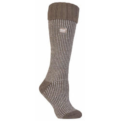Heat Holders - LadiesThermal Boot Socks in 4 colours 4-8 UK 37-42 eur - 4-8 UK, Beige