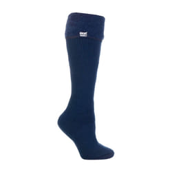 Heat Holders - Ladies Thermal Wellington Boot Socks in 7 colours - 4-8 UK, Indigo
