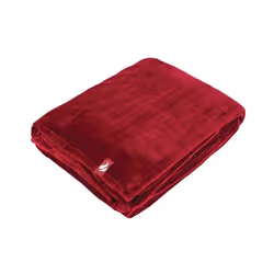 Extra Soft Warm 1.7 TOG Luxury Thermal Fleece Blanket - 180 x 200 cm - 180 x 200 cm, Cranberry