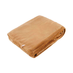 Extra Soft Warm 1.7 TOG  Luxury Thermal Fleece Blanket - 180 x 200 cm - 180 x 200 cm, Gold Dust