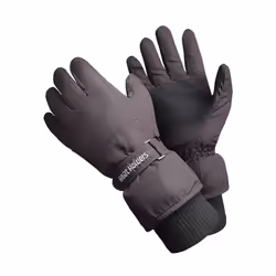 Mens Warm Padded Waterproof Insulated Thermal Ski Gloves in 2 Sizes - L/XL, Black