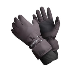 Mens Warm Padded Waterproof Insulated Thermal Ski Gloves in 2 Sizes - L/XL, Black